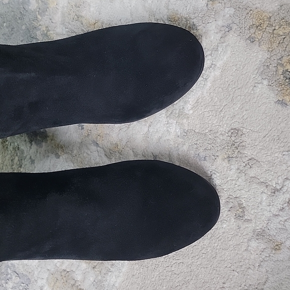 Eileen Fisher Boots - Cinch Smooth Suede Block Heel Mid Boot - Picture 8 of 14